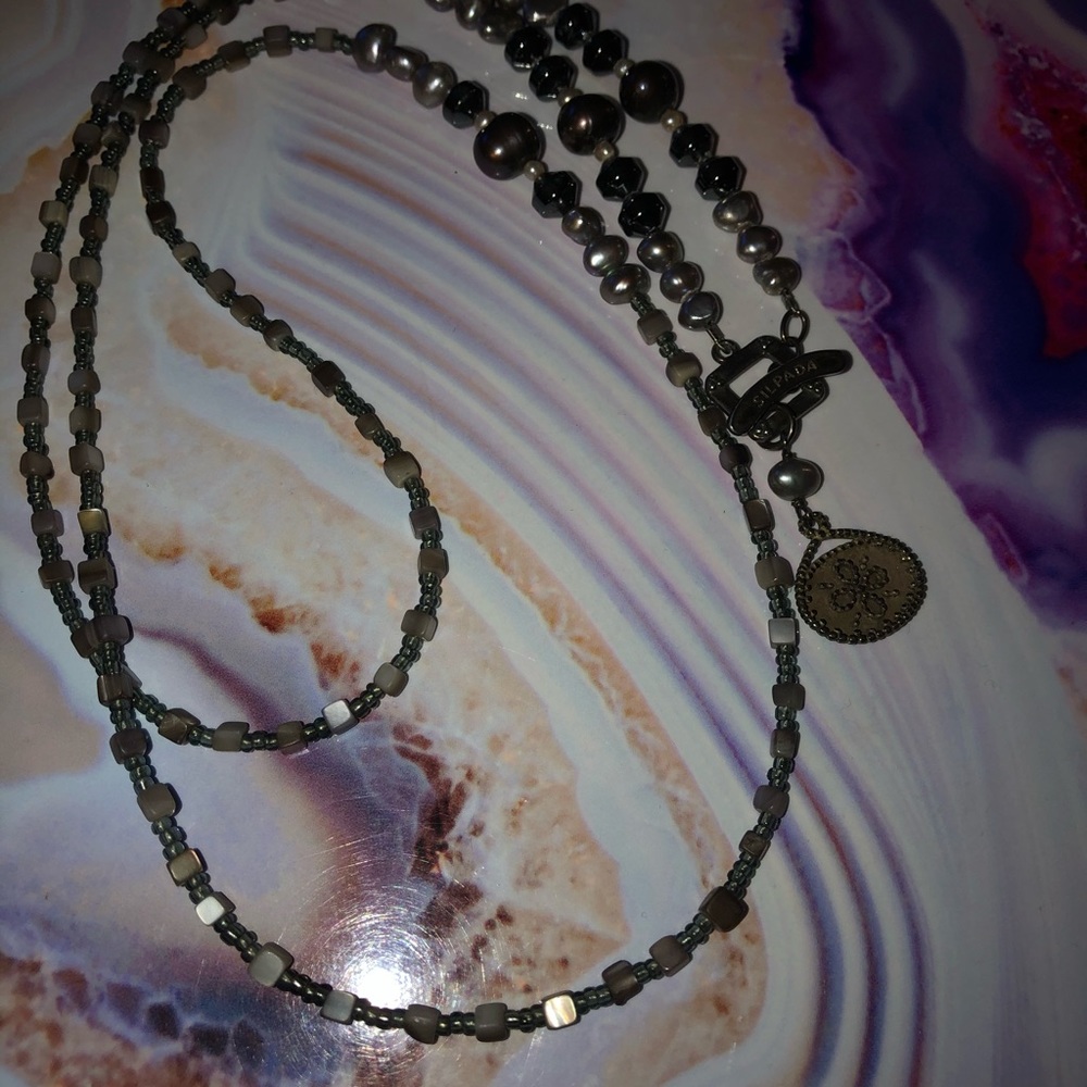 RETIRED Silpada N1784 Gray Hematite Necklace